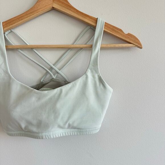 Lululemon Energy Sports Bra Light Green 4 - Picture 3 of 6